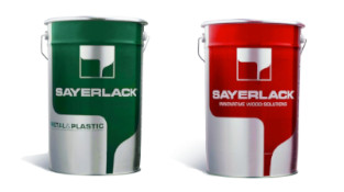 A paint system for wood, metal and plastic