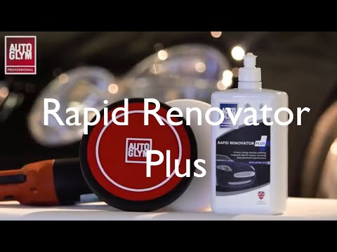How to use Autoglym Rapid Renovator Plus