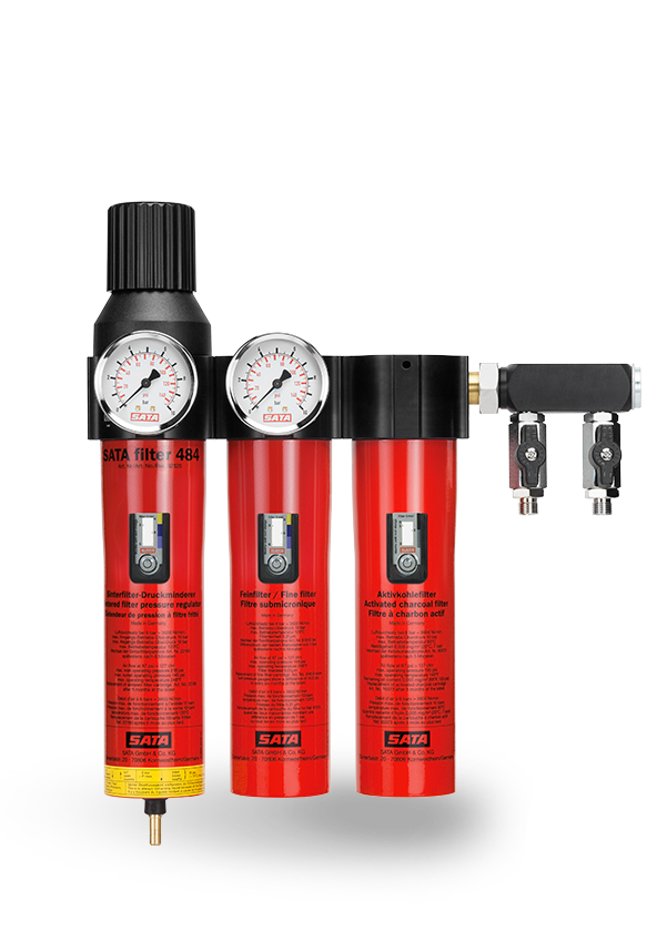 Filter 484 Triple-Stage S - Vægmontage