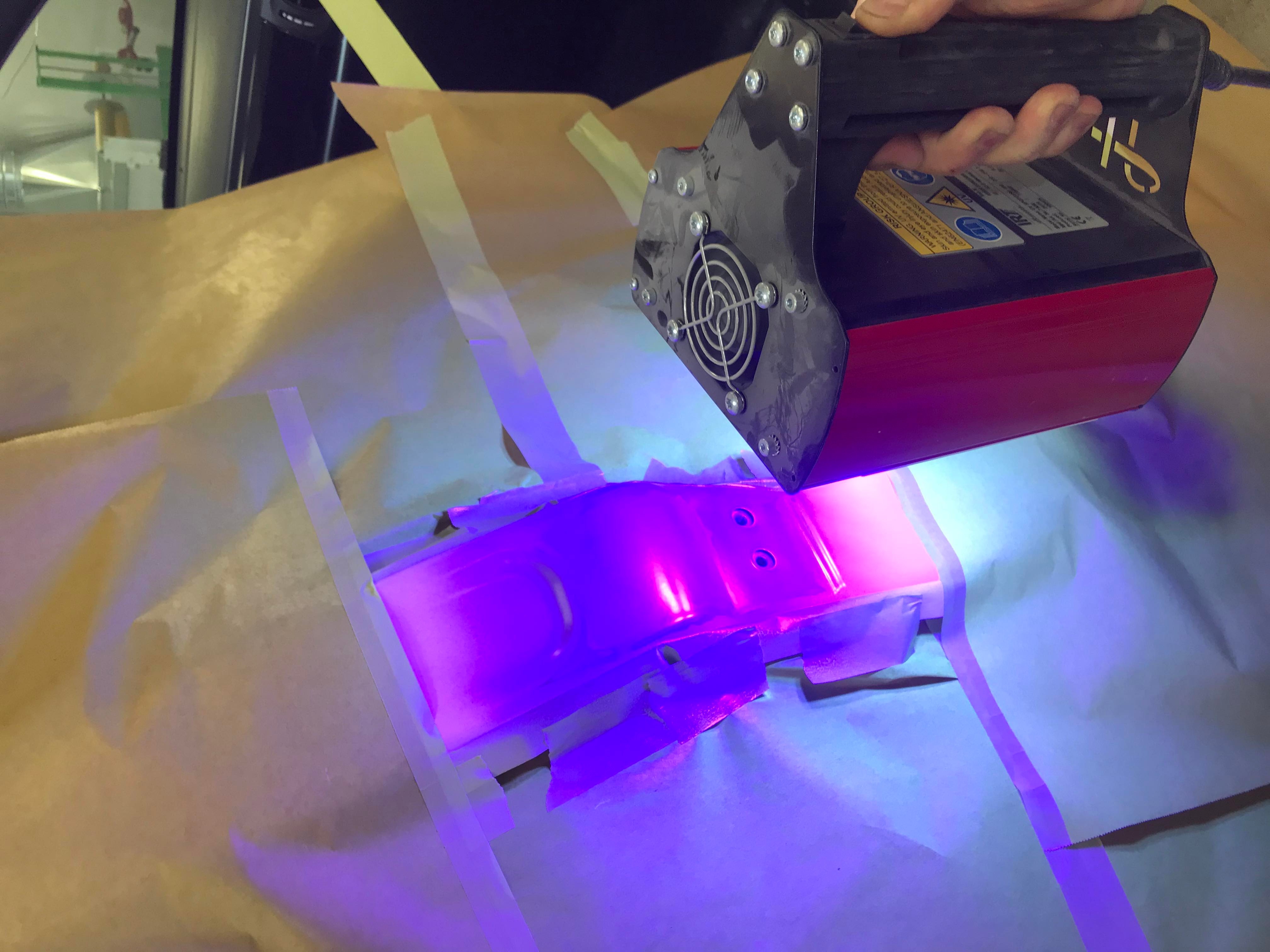 uv drying process