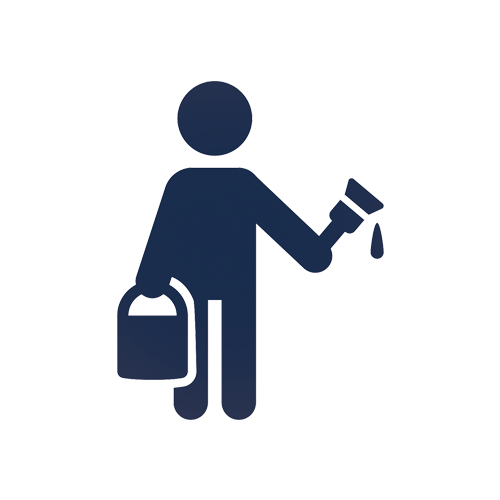  drawing man with brush